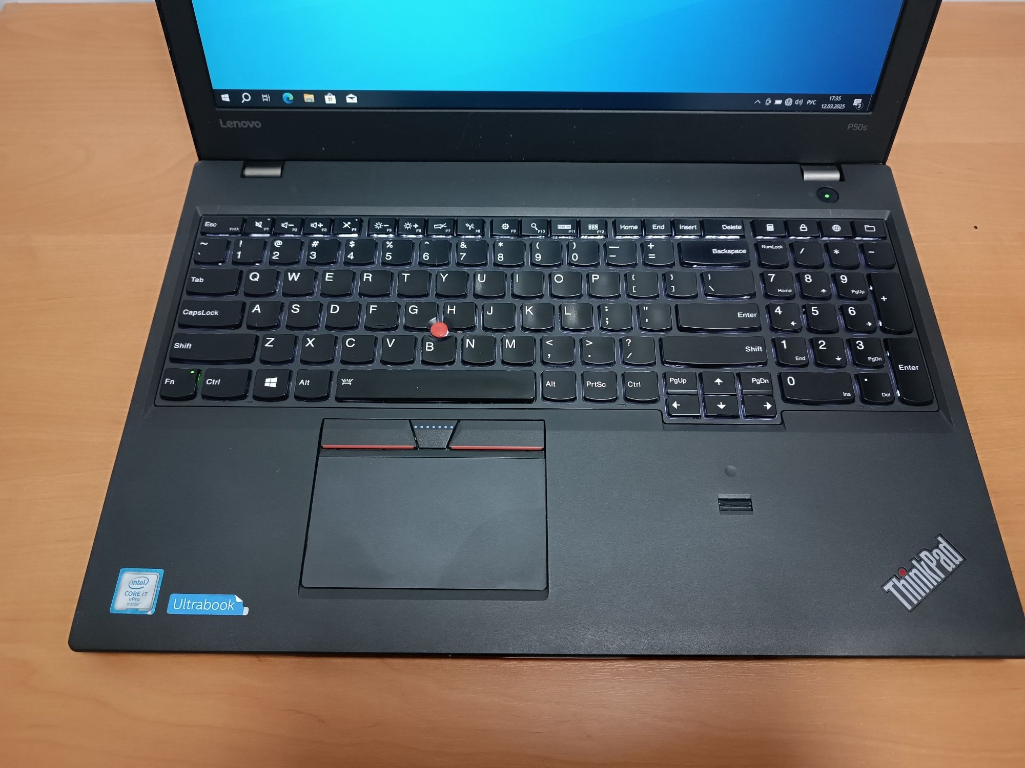Ноутбук Lenovo ThinkPad P50S I7 16GB SSD 400GB  Quadro M500m Ultrabook