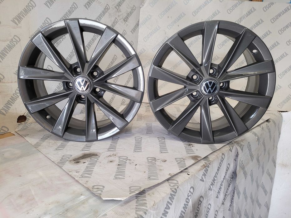 4szt Felgi BORBET 7J/17" 5x112 ET42 Audi MB Skoda Seat (oryginał VW)