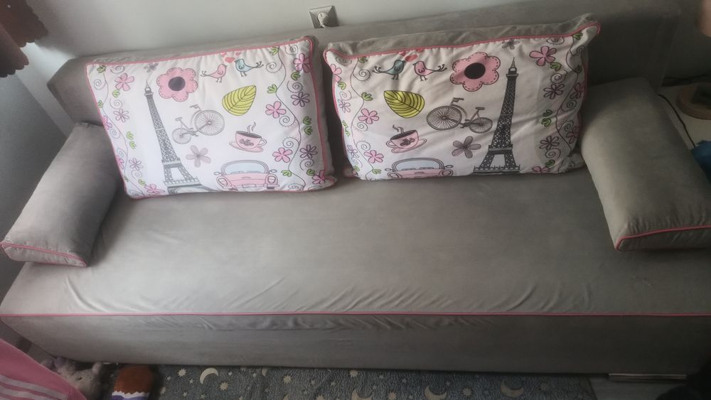 Rozkładana kanapa z funkcją spania, łóżko dla dzieci młodzieży