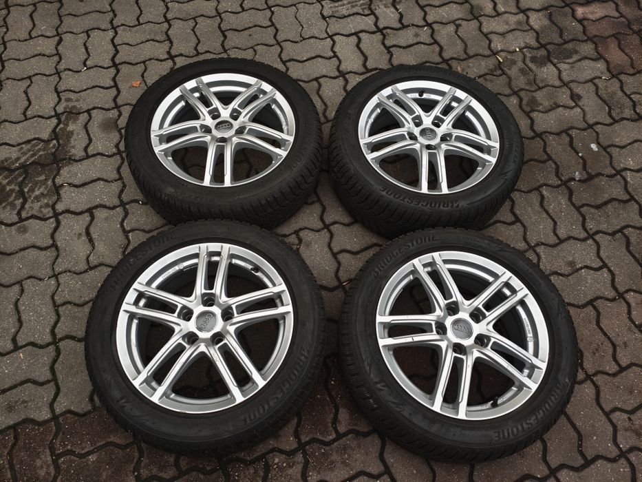 Felgi z oponami 17" 225/50R17 Audi A4 B9 5x112 ET 44 7J OC 66.6mm