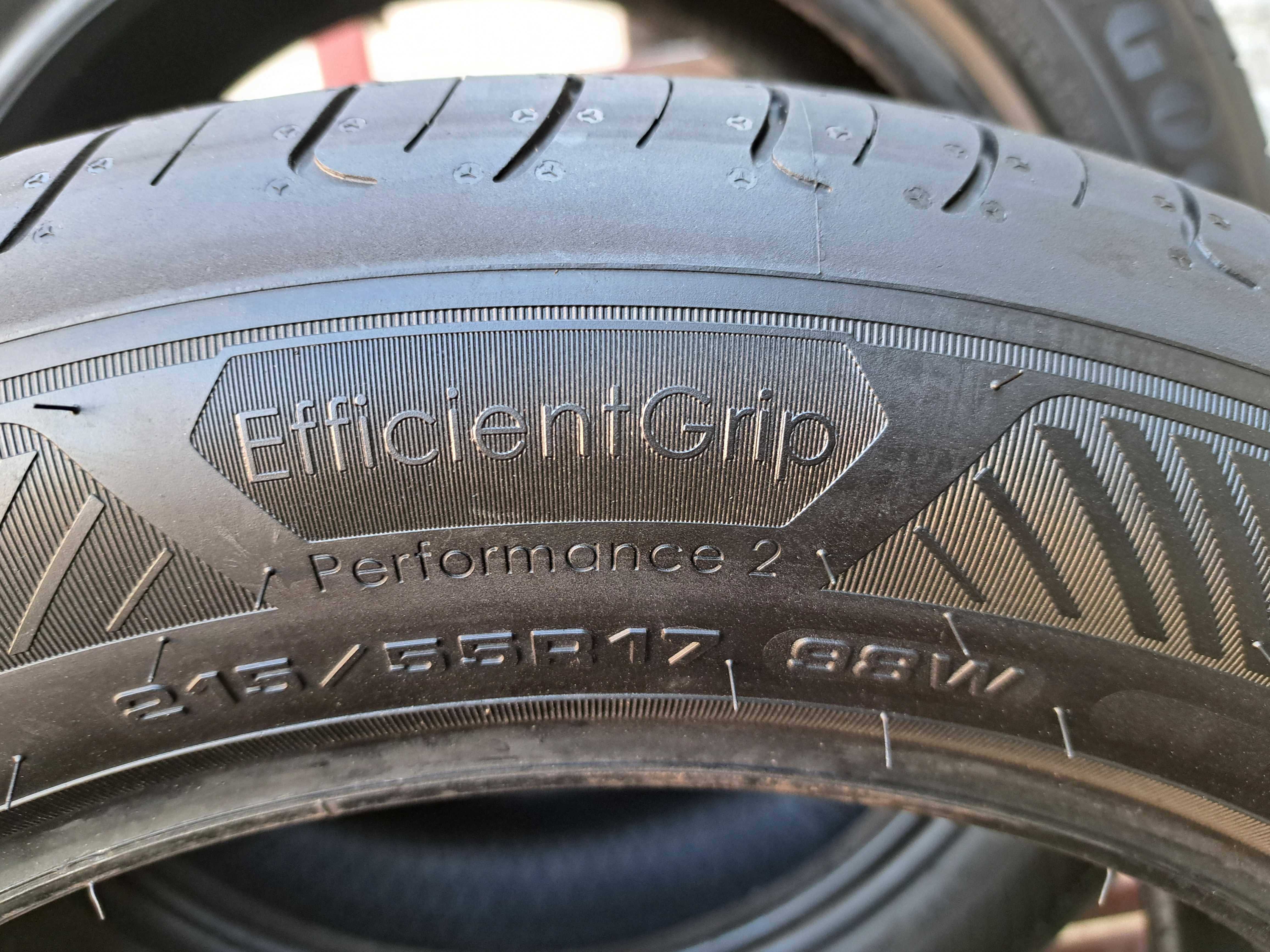 4 Opony Nowe letnie 215/55 R17 Goodyear Montaż Gratis!