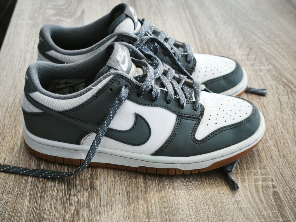 Ténis/Sapatilhas Nike Dunk Low cinzentos tamanho 36 originais