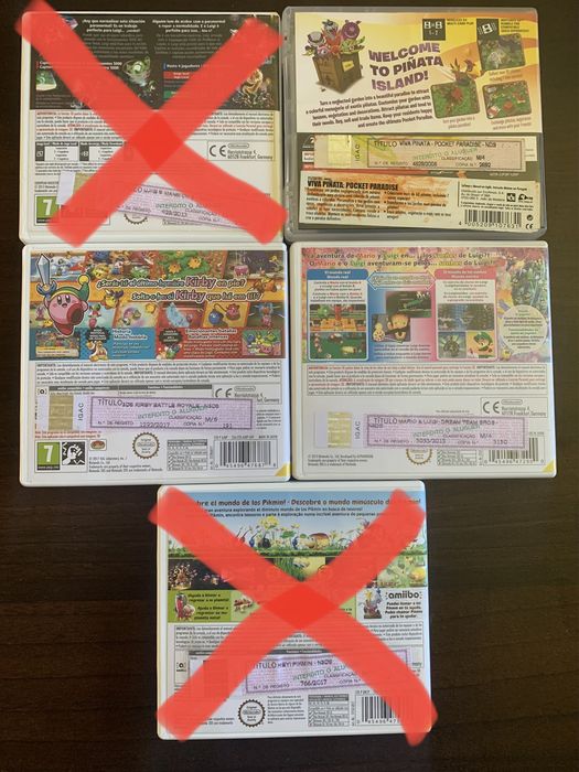 Jogos Nintendo 3Ds e Ds