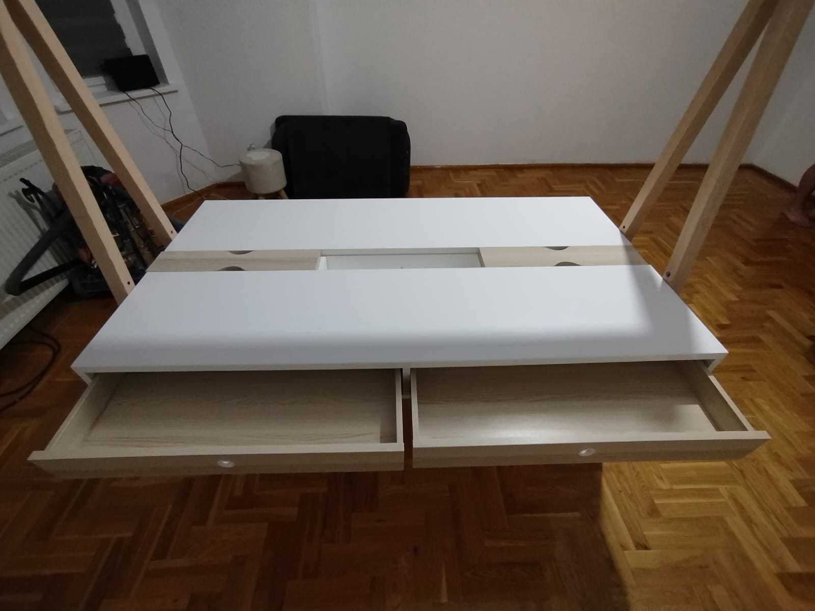 Biurko młodzieżowe szkolne dwustronne Vox