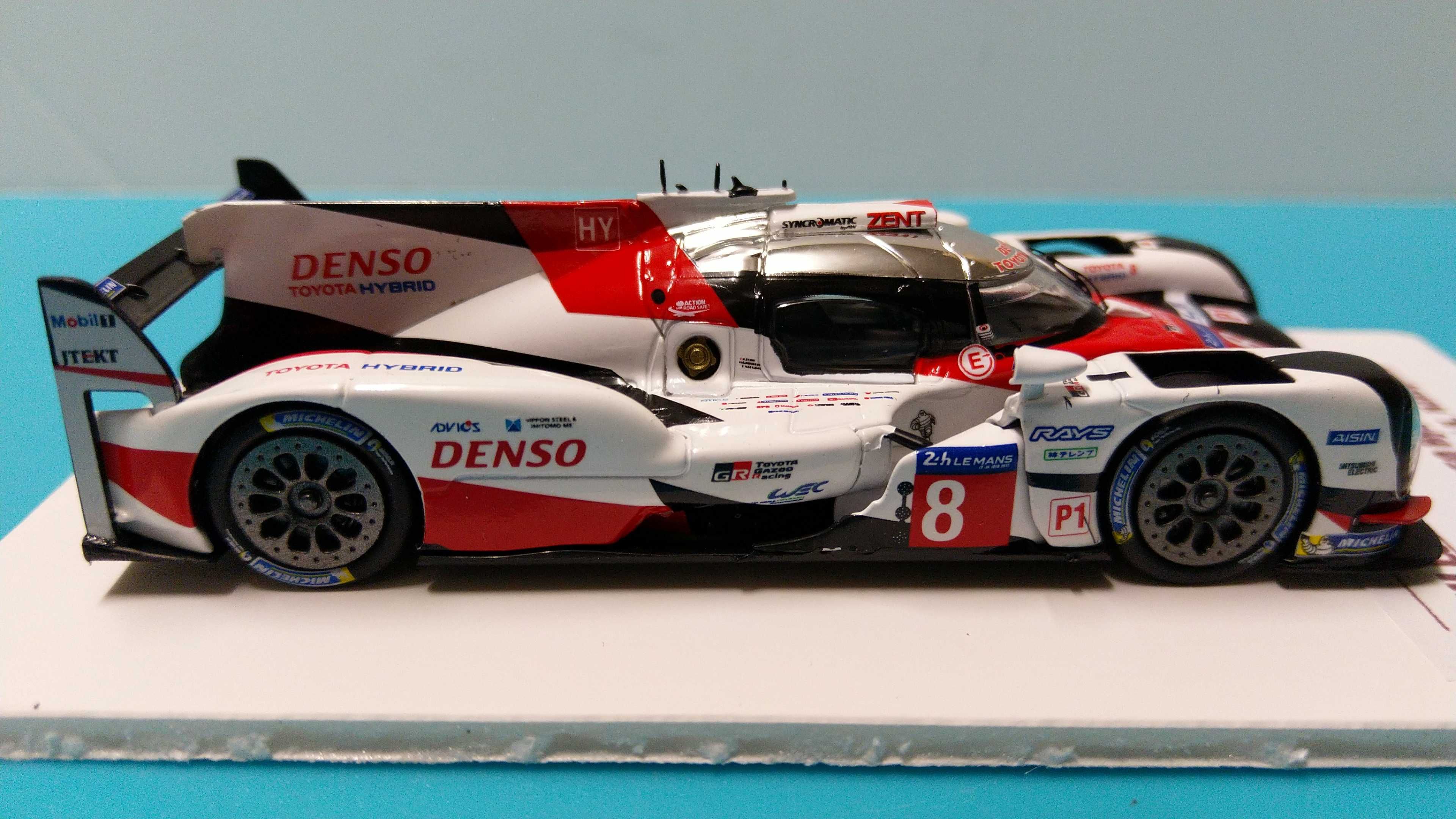Toyota TS050 Hybrid #8 - 24 h Le Mans 2017 - Miniatura IXO escala 1/43
