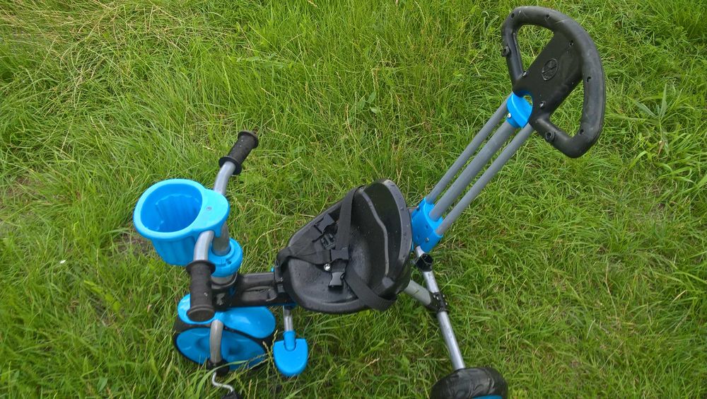 Rowerek trzykołowy Baby Trike 2w1-stan dobry, 50 złote