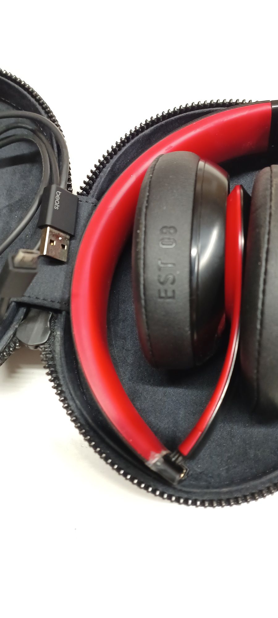 Навушники Beats Studio 3 Wireless Black-Red