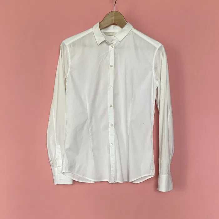 Max Mara MaxMara biała koszula bawełniana 36 S