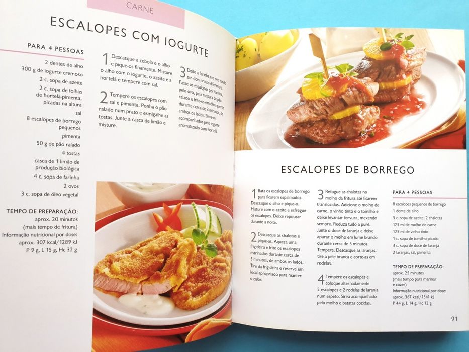 Livro "Cozinha Rápida - Variações Requintadas para Cada Dia"