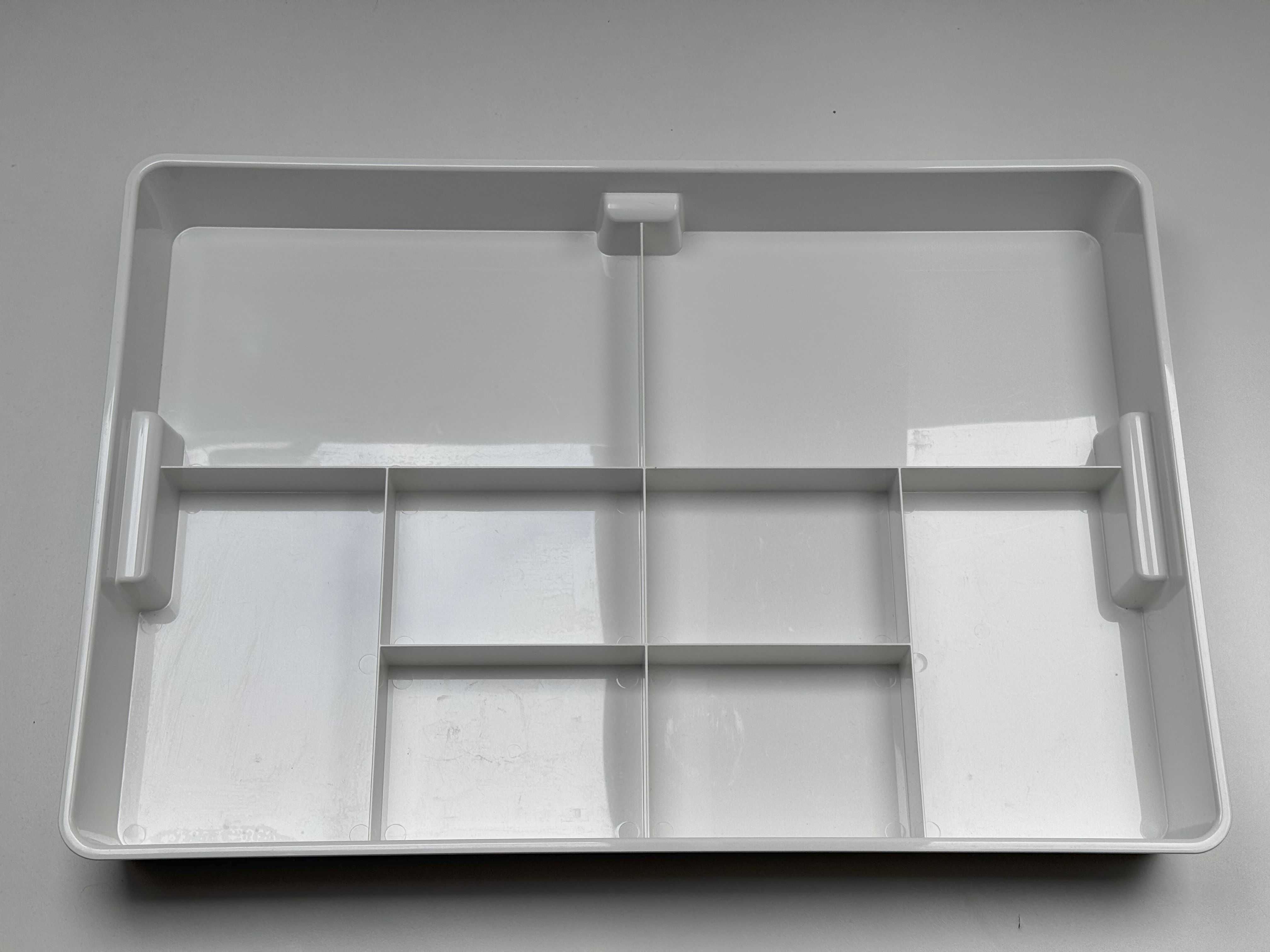 Ikea Kuggis wkład z 6 przegródkami biały 002.802.08