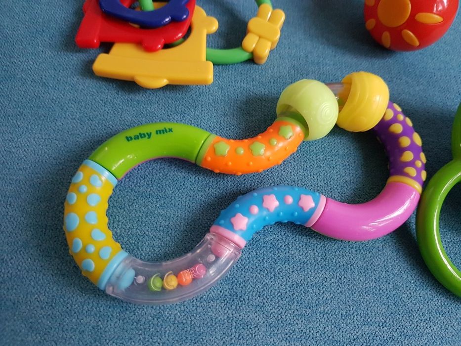 Gryzaki, zabawki dla niemowląt komplet 11zł