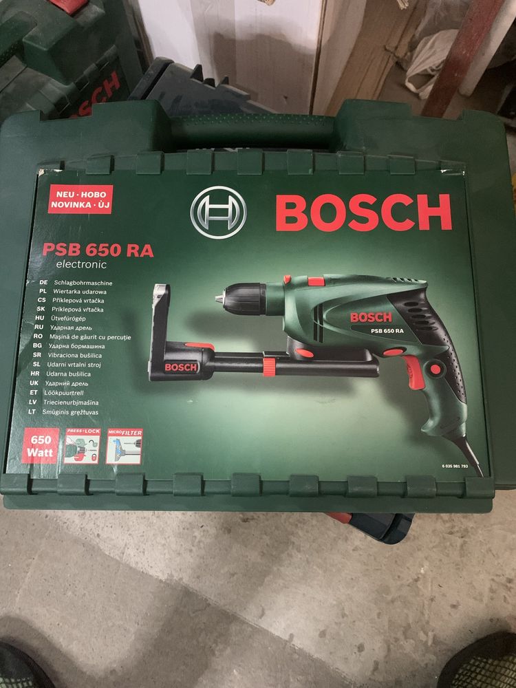 Ударная дрель BOSCH PSB 650 RA