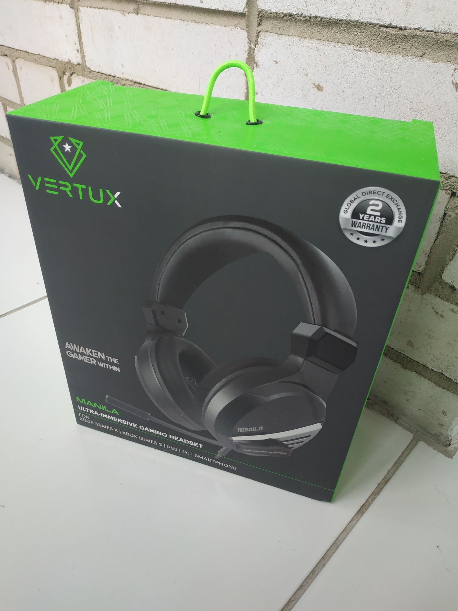 Навушники Vertux Manila 7.1 Mini Jack 3.5мм Black