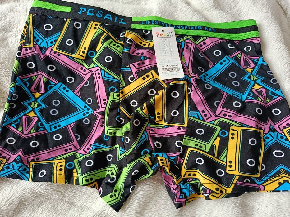 Fajne bokserki w kasety