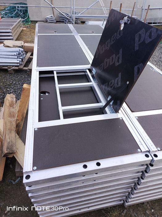 6x6 Nowe rusztowanie poznańskie plettac