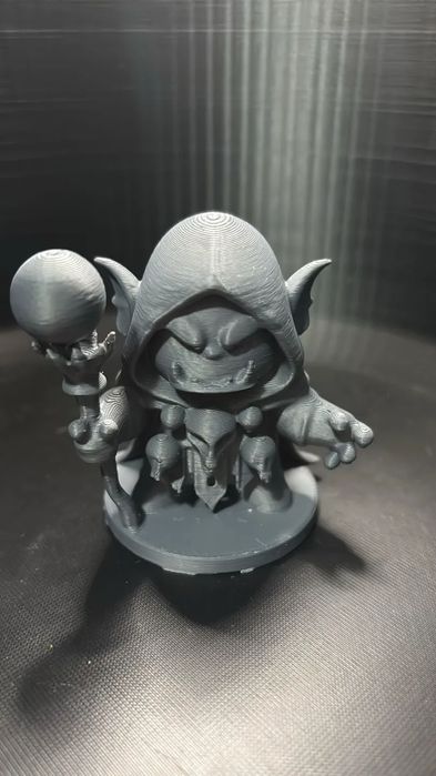 Chibi Orc Warlock