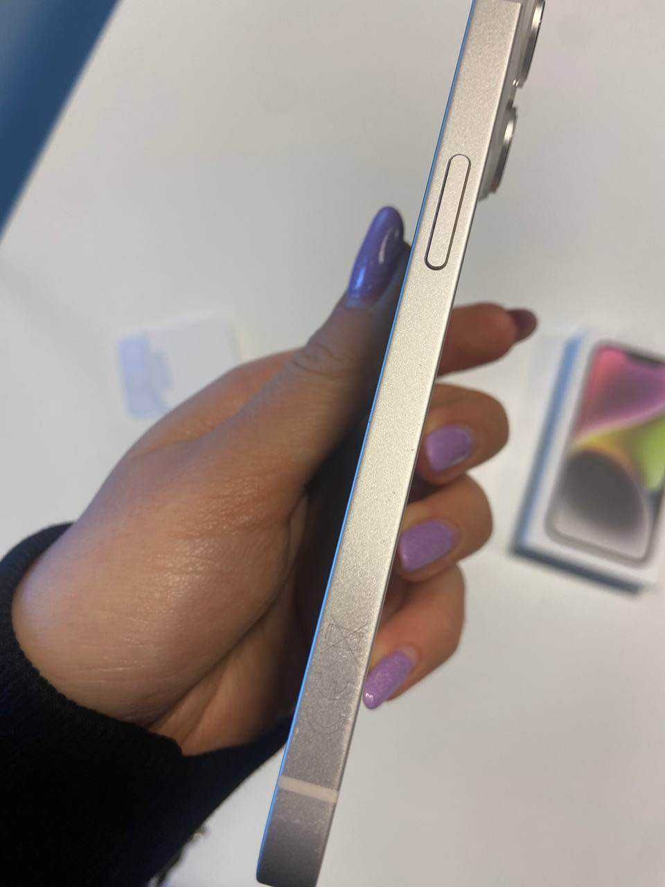 Smartfon APPLE IPHONE 14 5G STARLIGHT 128GB - stan BDB + FV23%