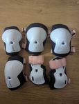 Conjunto de proteção infantil Oxelo - joelheiras, cotoveleiras e luvas