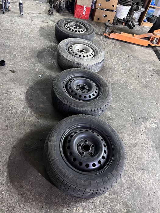 Диски 3шт з шинами 5 x 112 r15 vw t4 225/70r15c
