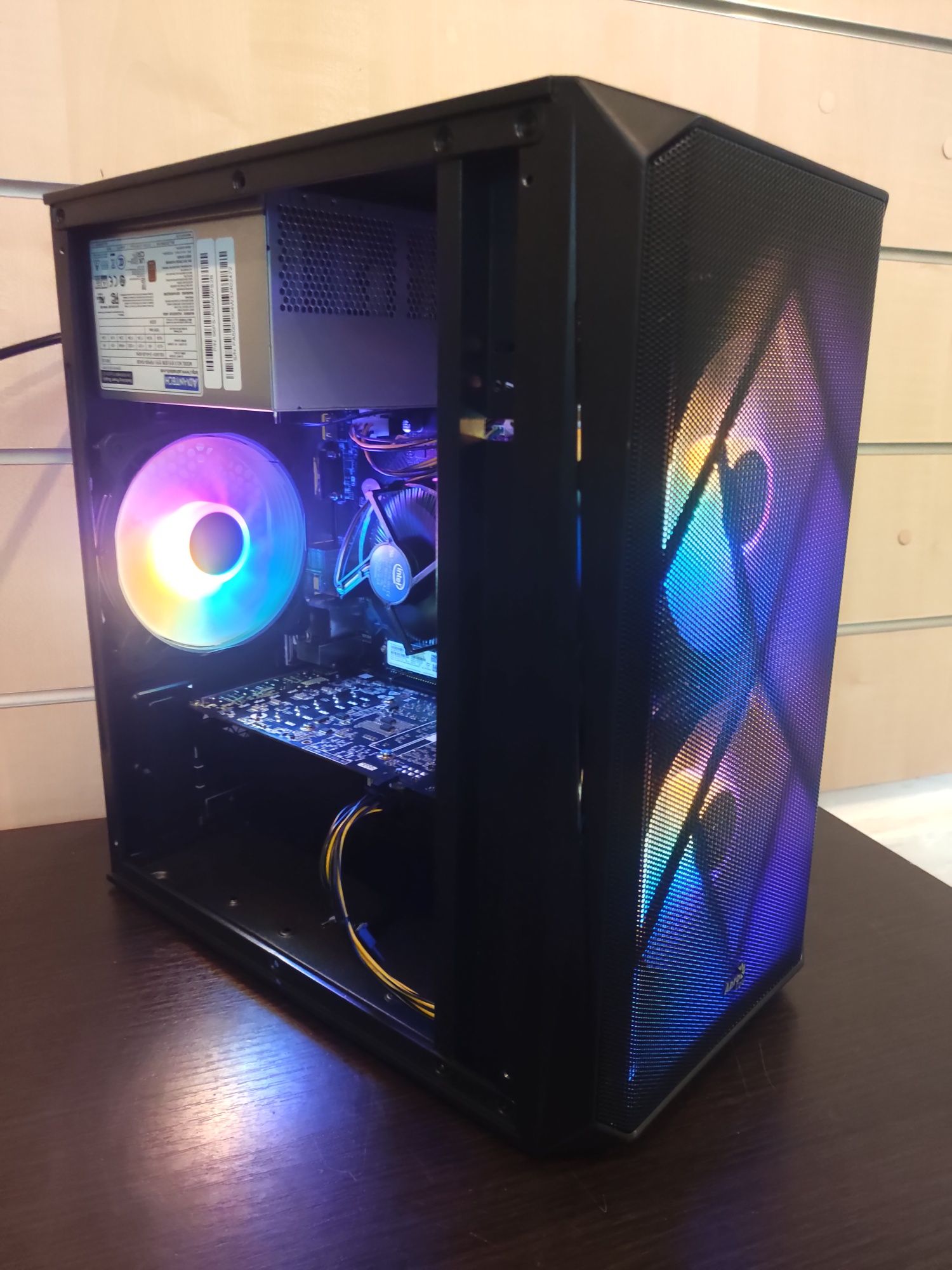 Ryzen 7, LED Komputer do gier,RTX 2070S,32 GB,SSD Win 11 Office