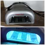 Niemiecka lampa tunelowa UV 36W do żelu, hybryd