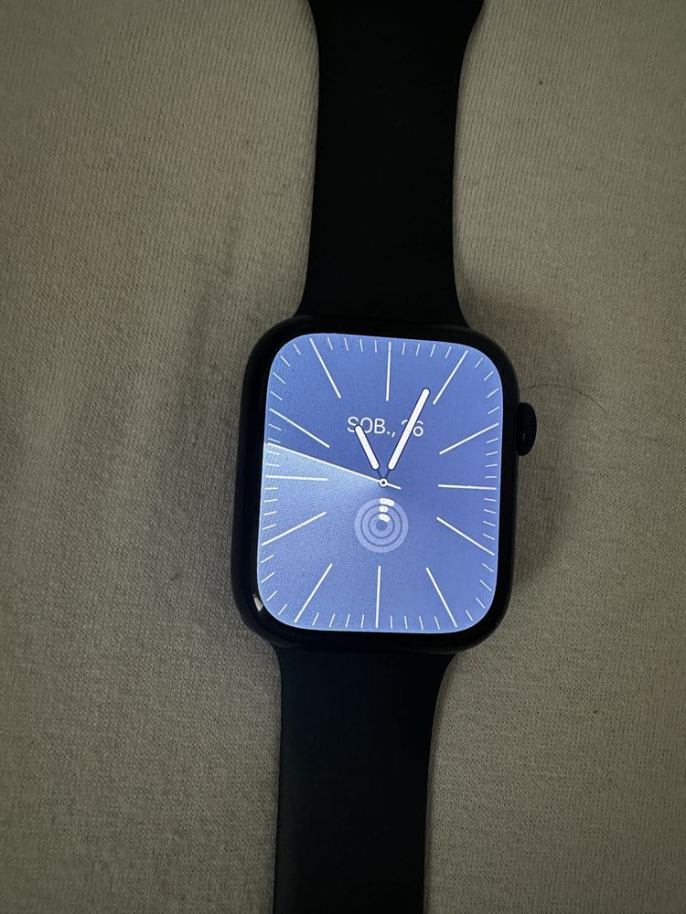 Apple Watch Series 9 45 mm KOMPLET pudełko + ładowarka + zegarek