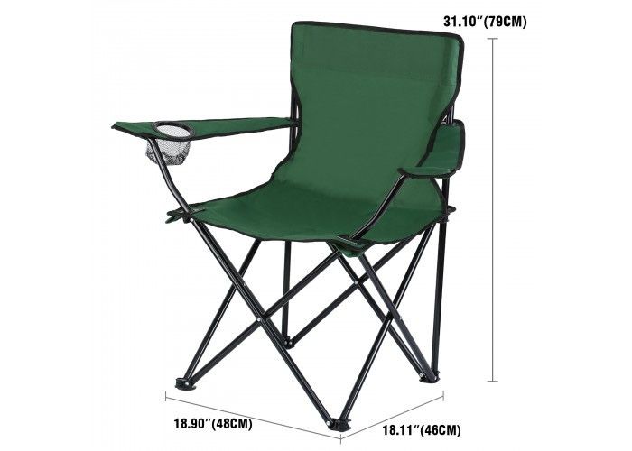 Стілець розкладний для риболовлі, стуло HX 001 Camping quad chair