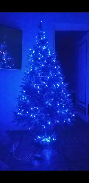 Ёлка  как настоящая с цельнолитыми ветки и иголками  1.8м