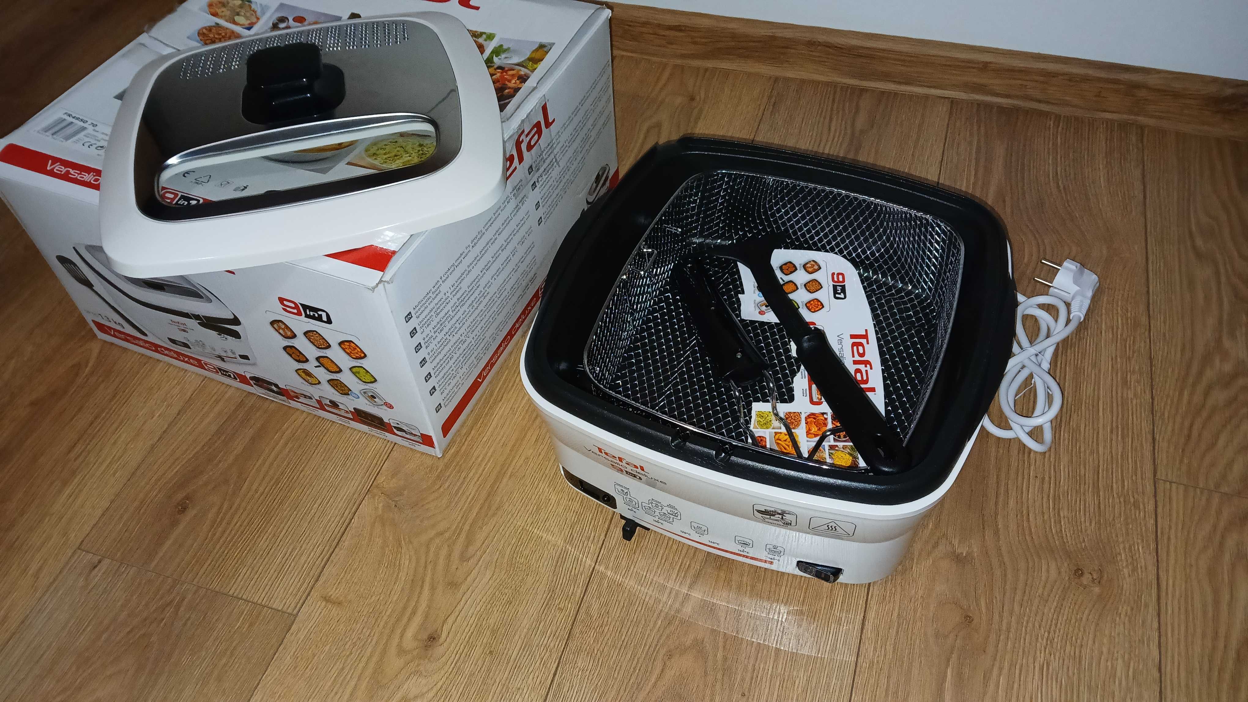 Frytkownica tradycyjna TEFAL Versalio Deluxe multicooker FR495070  9w1