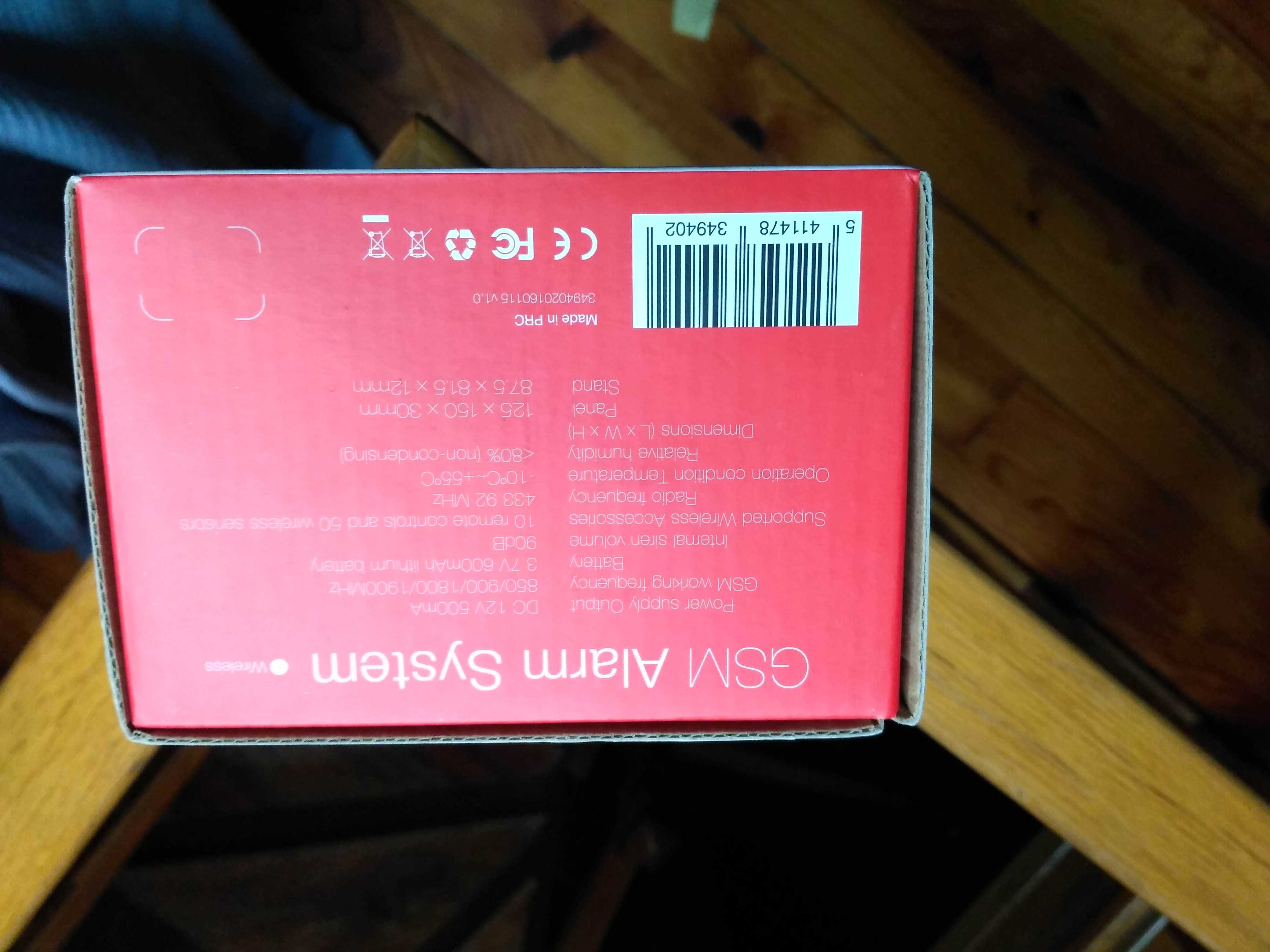Alarme GSM e sirene exterior
