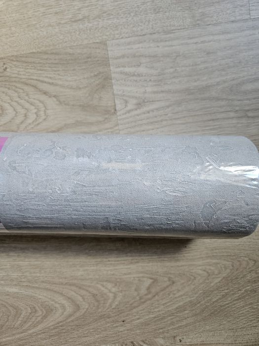 Tapeta szara z wypukłą strukturą
