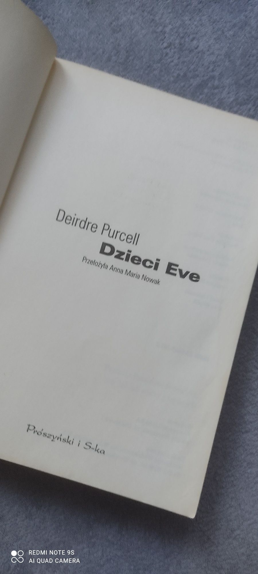 Dzieci Eve  Purcell