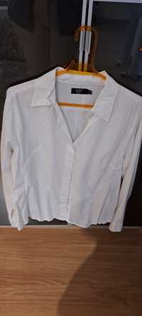 Camisa branca cintada