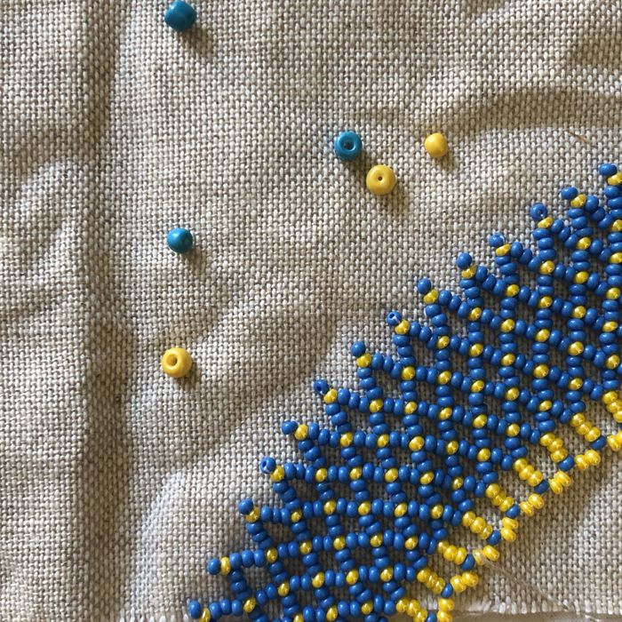 Силянка з бісеру ручної роботи