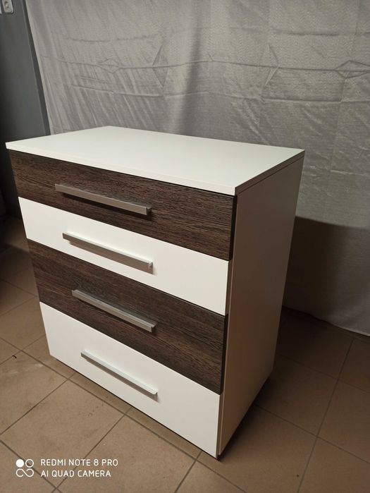 Komoda 4x szuflady MEGA PORZĄDNA -Od Stolarza !!! Nowa !!! Powystawowa