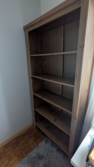 Regał IKEA brązowy