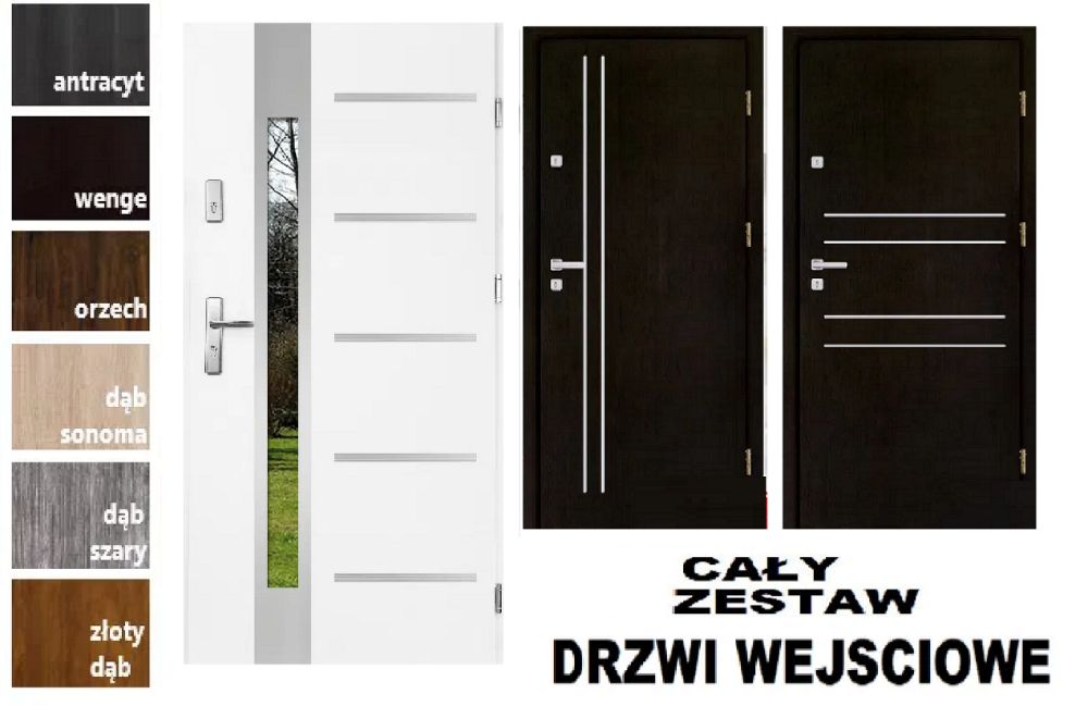 Drzwi z MONTAŻEM ,zewnętrzne ,WEJŚCIOWE do mieszkania-wewnątrzklatkowe
