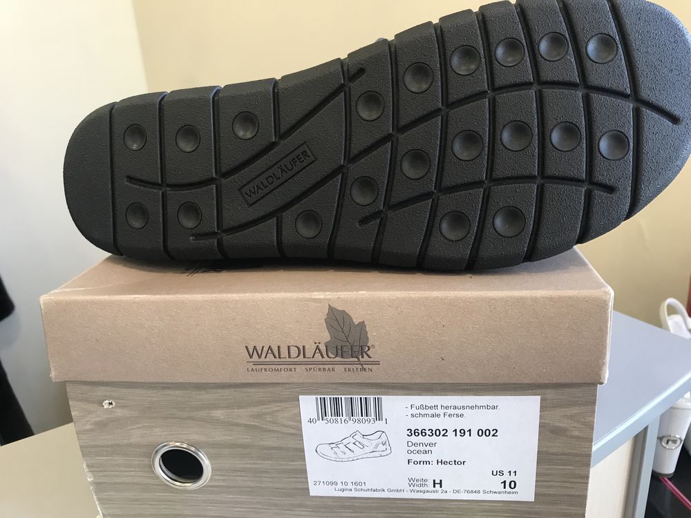 Мужские туфли-босоножки WALDLAUFER (Германия)
