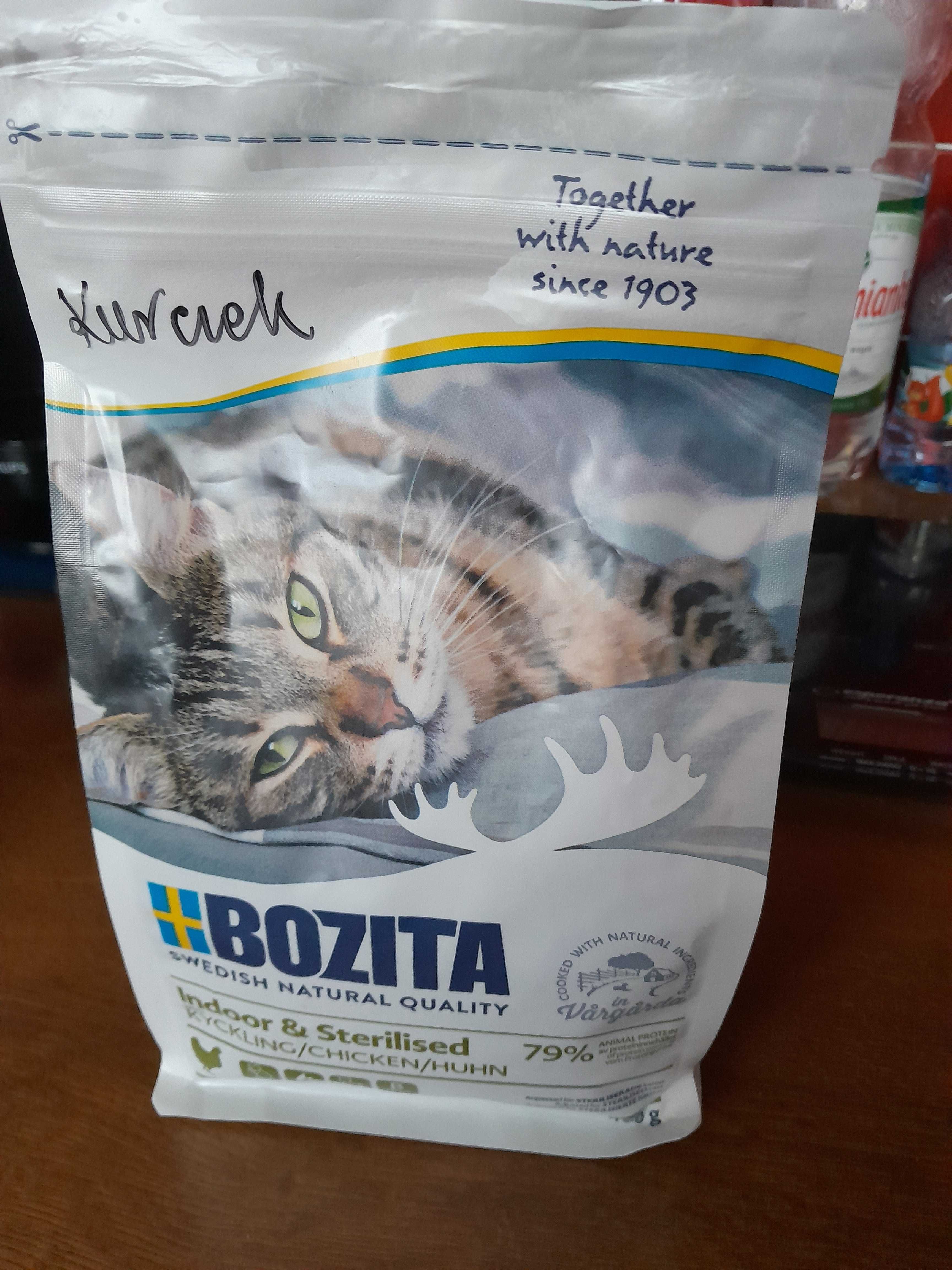 karma mokra dla kota Butcher's 17 szt + gratisy Bozita sucha 2x400 g