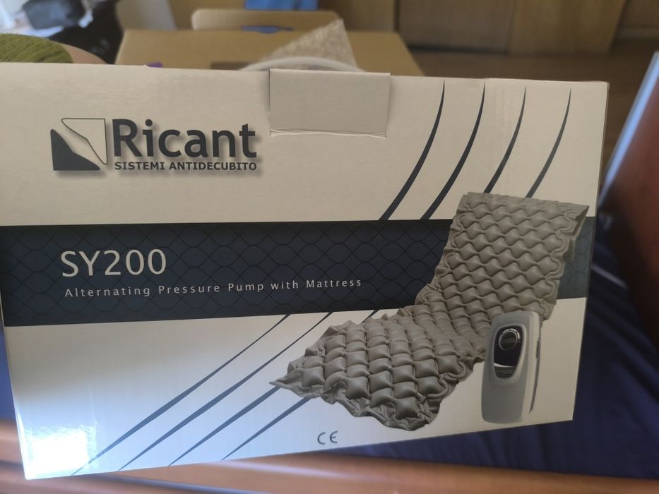 Cama articulada+colchão anti escaras