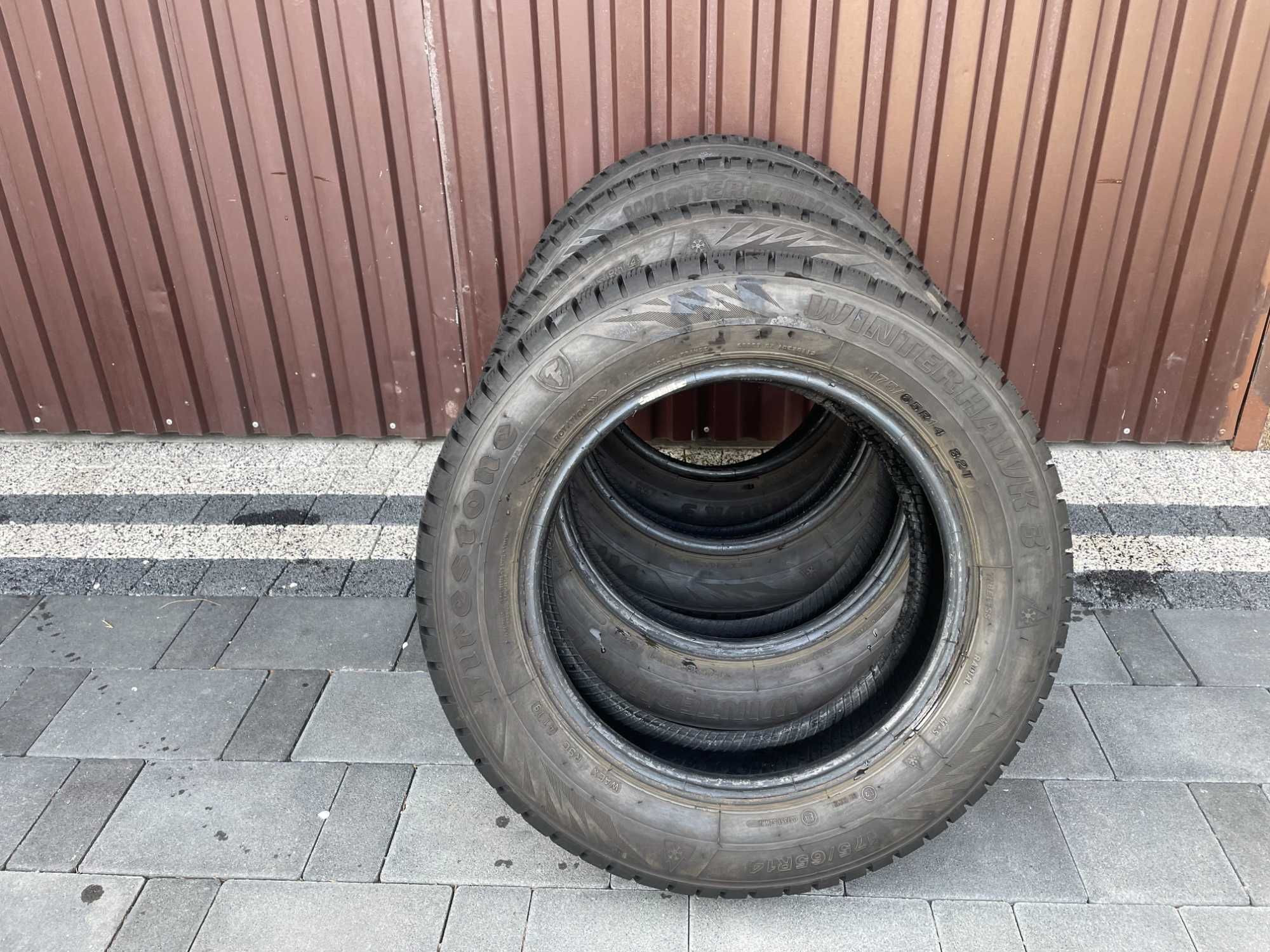 Firestone Winterhawk 3 175/65 R14 - 7mm bieżnik, 4szt. - zimowe