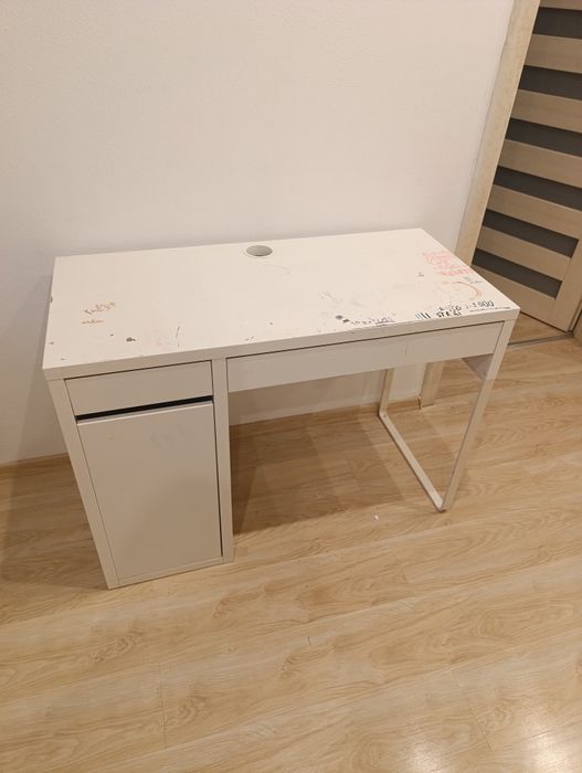 Biurko ikea MICKE białe