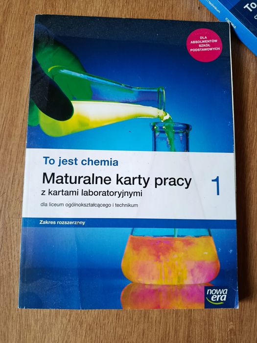 Podręczniki do chemii w liceum. To jest chemia zakres rozszerzony.