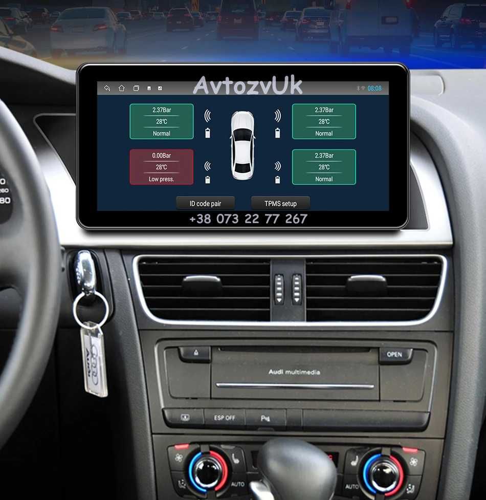 Дисплей AUDI A4 B8 A5 магнитола A8 GPS USB А4 Б8 А5 ТВ Android CarPlay