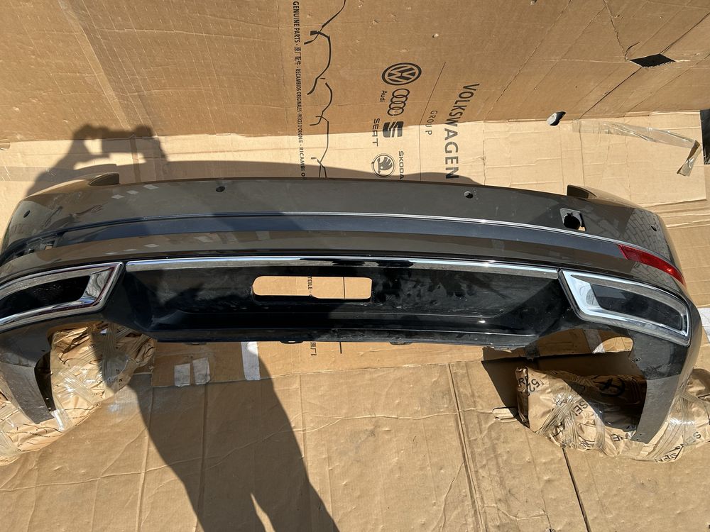Бампер задний Шкода октавия а8 Skoda Octavia A8 rs универсал 5E7807421