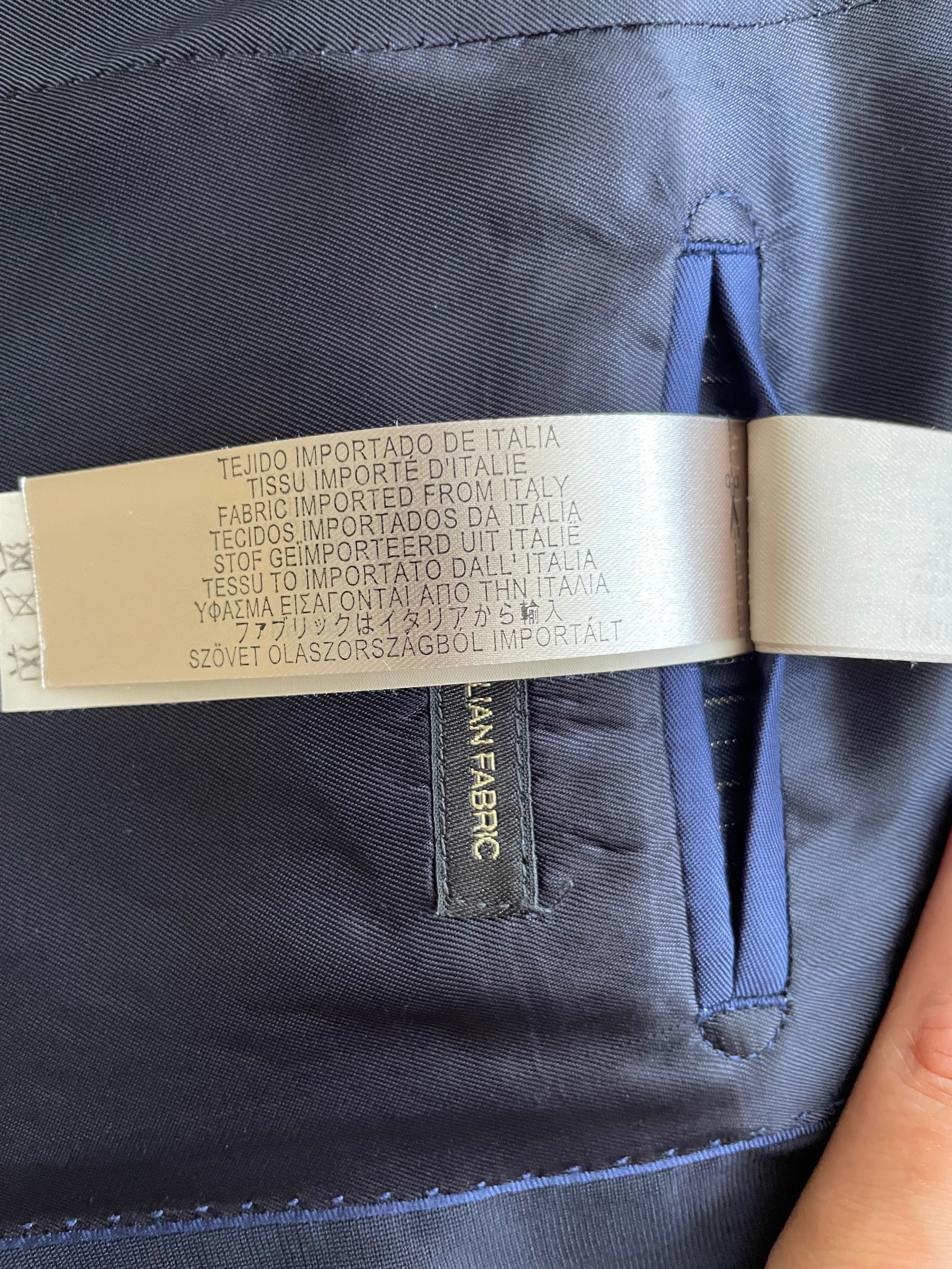 Fato homem Massimo Dutti azul escuro