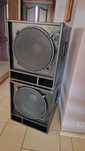 2x Subwoofer 18 cali 800 W RMS Eminence Omega Pro-18A