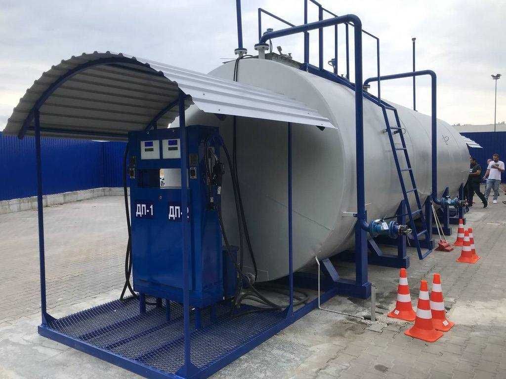Міні АЗС колонкою Монтаж резервуара Паливо/ДП Заправка Бочка Мини АЗС