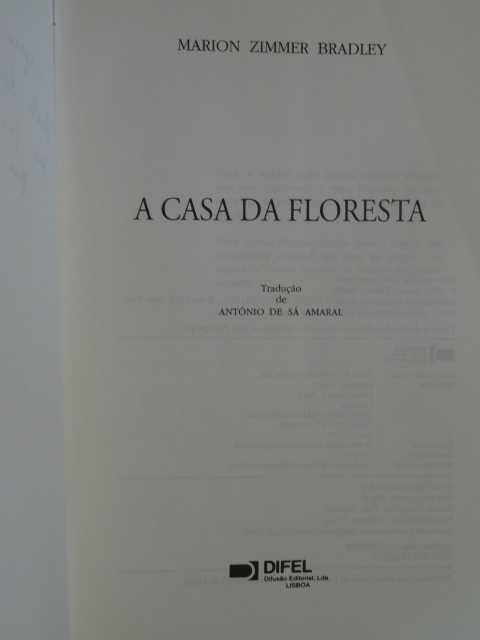 A Casa da Floresta de Marion Zimmer Bradley