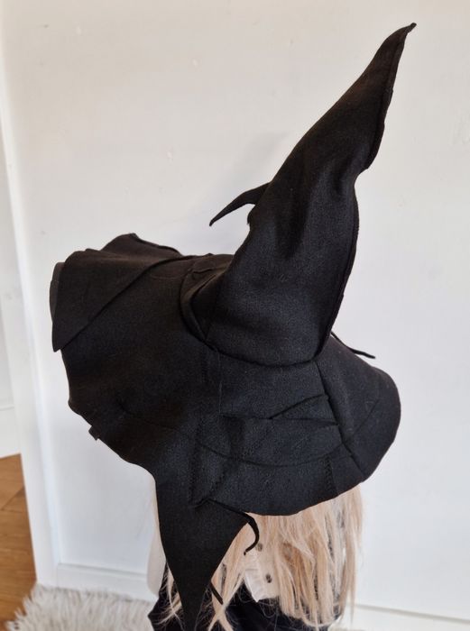 Supreme witch ręcznie szyty kapelusz czarownicy wiedźma na Halloween